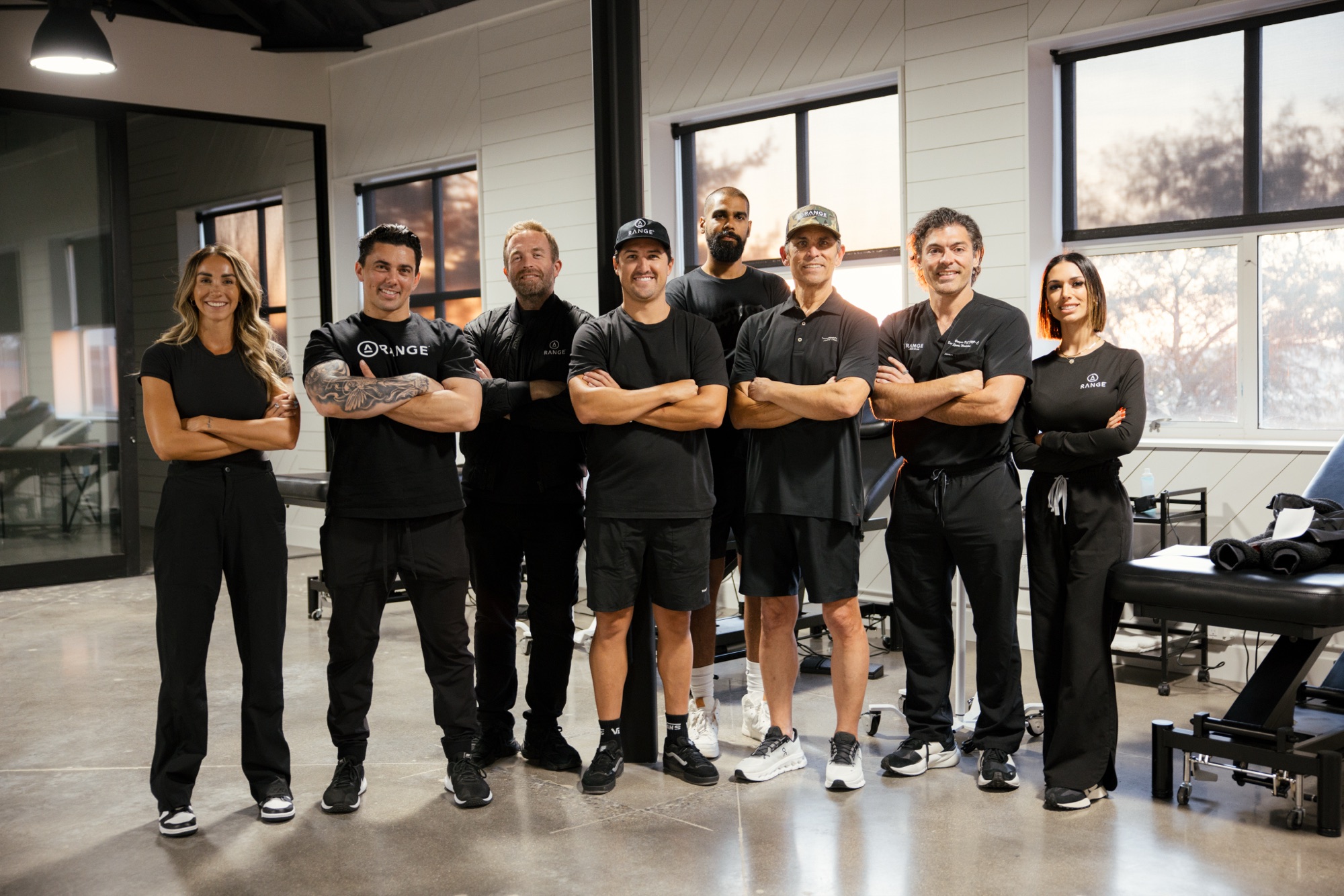 The Range San Clemente team at the clinic